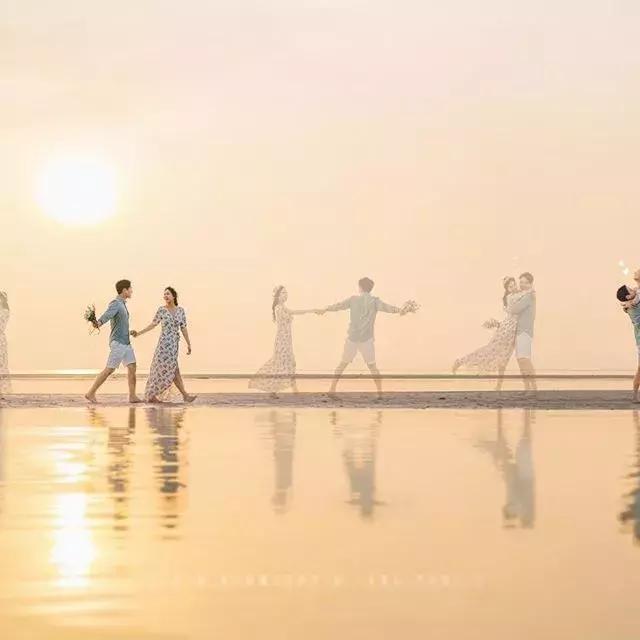 不拘泥形式的婚纱照,婚纱照小众风格这样拍也好看