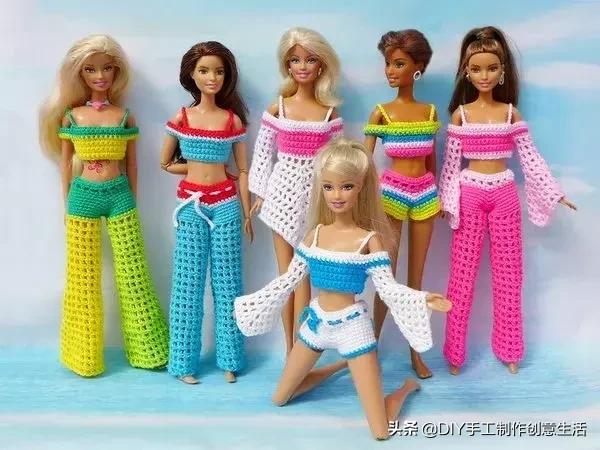 娃娃的衣服怎么钩简单,钩最简单的娃娃衣服教程