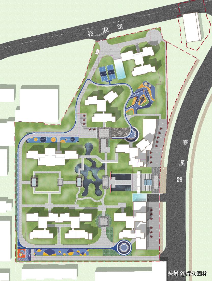 ps做花园平面图教程,ps教程景观