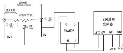 三垦s06变频器恒压供水参数设置,变频器恒压供水pid怎么设置参数