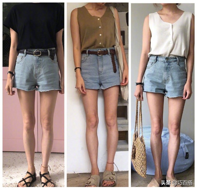 牛仔裤最简单的搭配,夏天的各款牛仔裤最佳搭配