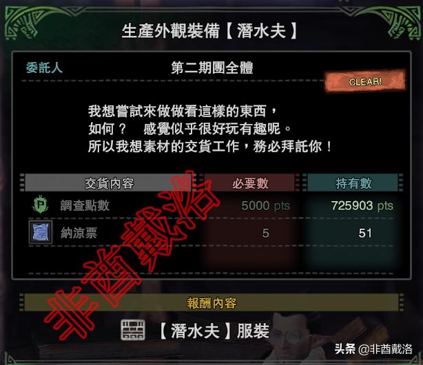 怪物猎人世界前期衣服,怪物猎人世界圣诞模式服装