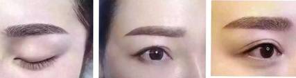 韩式半永久眉毛雾状柳叶眉,现在半永久雾状眉的价格
