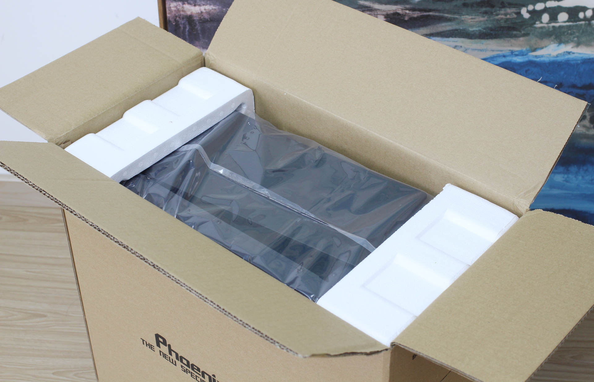 鑫谷atx3.0850w全模组,鑫谷机箱可以装三风扇显卡吗