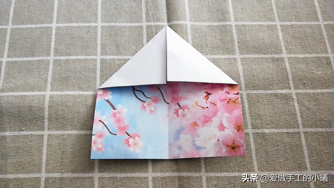 古风雨伞折纸小花伞,折纸小花伞的制作过程怎么写