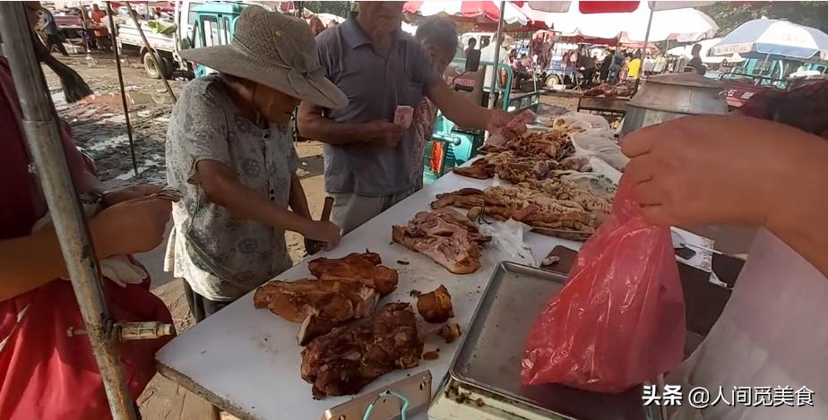 山东大姐卖烧烤,山东大姐卖肉