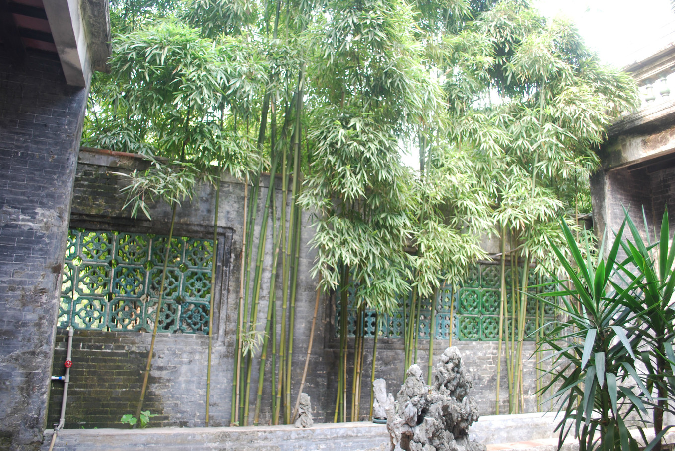 余荫山房是典型的岭南园林风格,岭南私家园林余荫山房