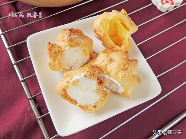 想吃泡芙不加奶油,泡芙的做法在家可以做