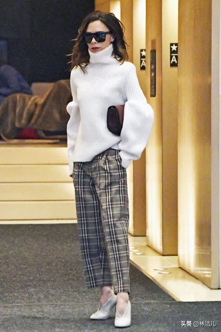 一年四季都是阔腿裤,四季都可穿的显瘦白色阔腿裤