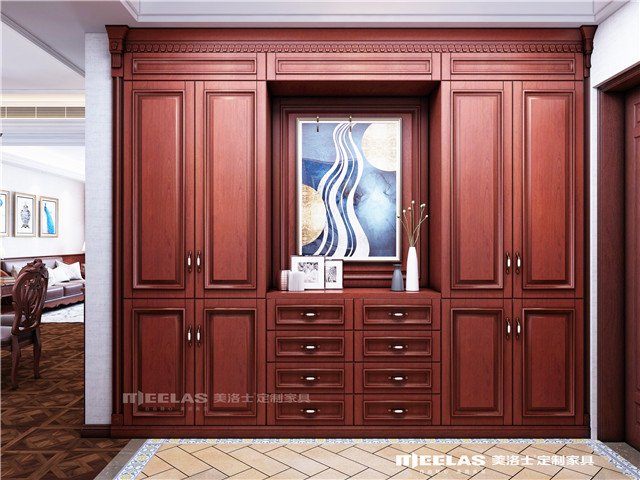 高贵樱桃,现代轻奢红樱桃客厅效果图