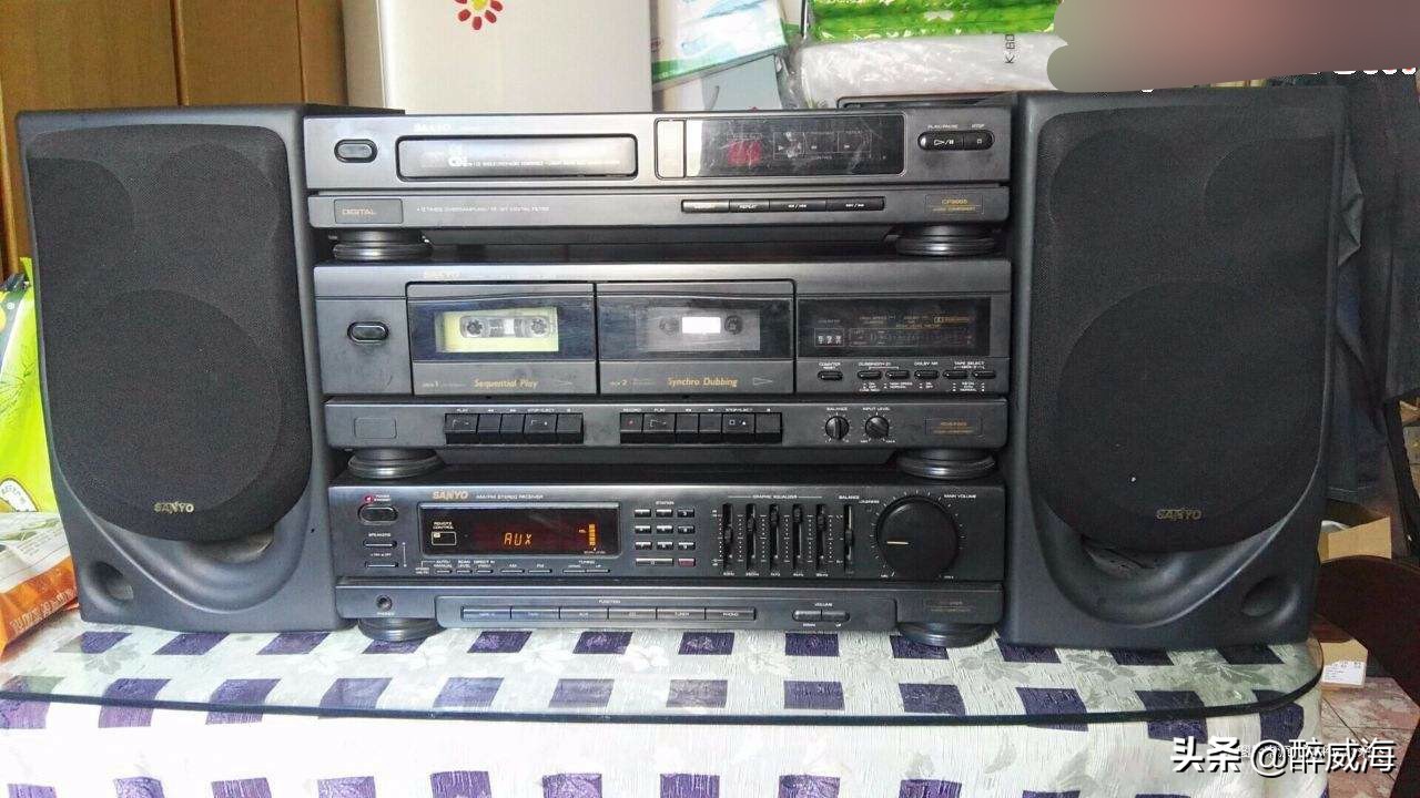 老式日本先锋组合音响图片,90年代日本先锋组合音响