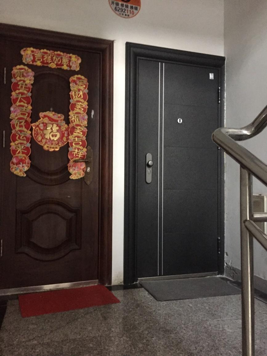 防盗门门槛低遮丑,入户防盗门难看怎么办