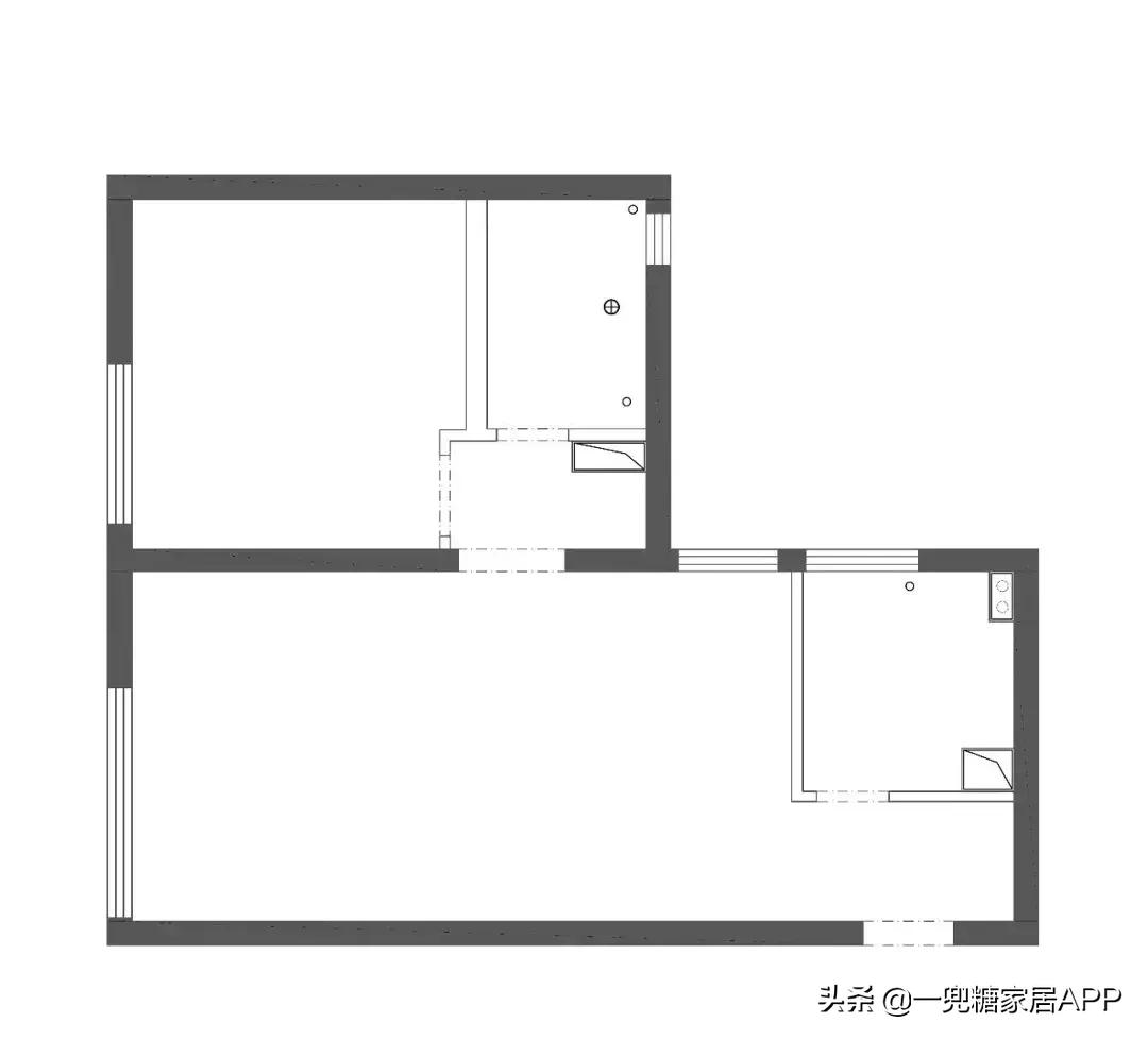 二胎家庭改造80平米6居室,二胎家庭两室房子怎么改造