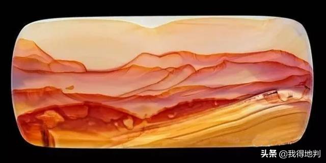 万年石头里的罕见画,万年奇石石头画