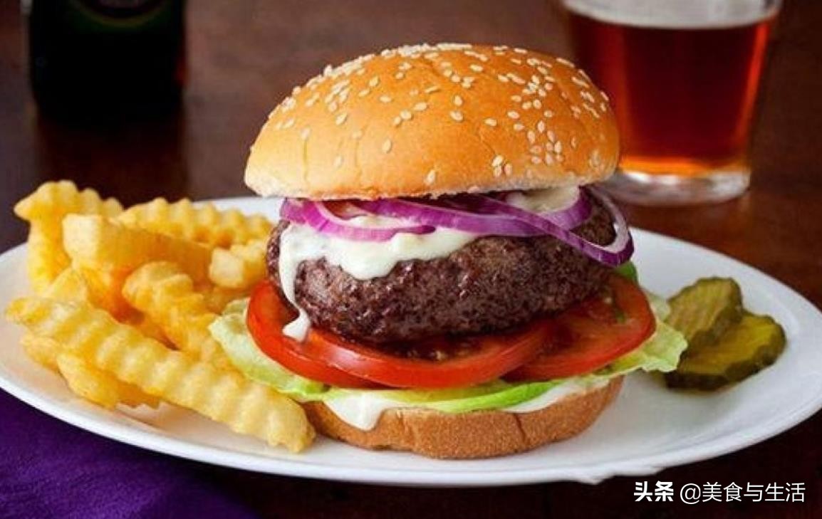 在美国旅游吃什么,在美国吃汉堡