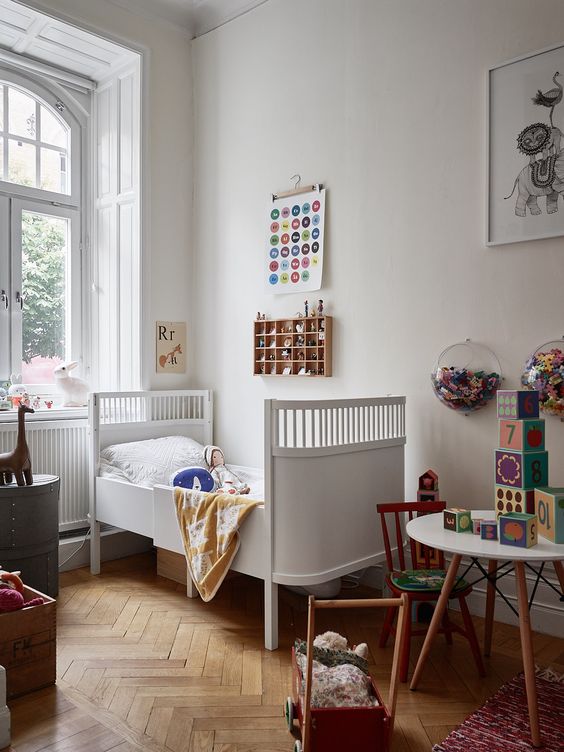 北欧风的儿童房该怎样布置,如何打造一个北欧风格房间