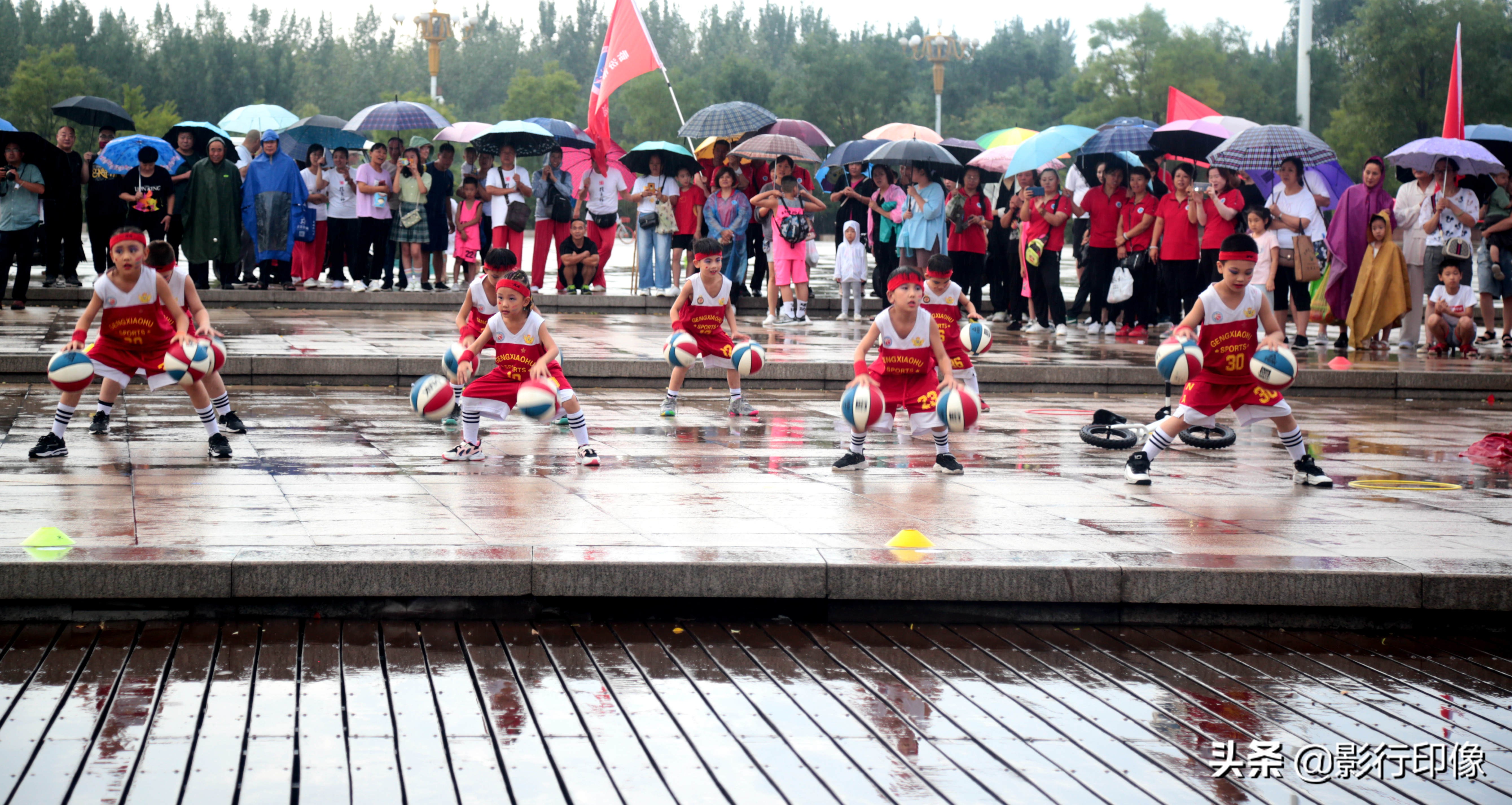 临汾市2020年全民健身启动仪式在在九州广场举行