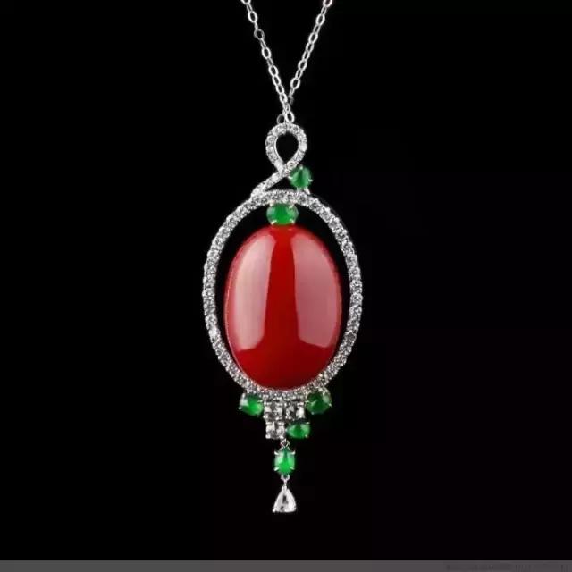 红珊瑚珠宝纯天然图片,红珊瑚珠宝配饰