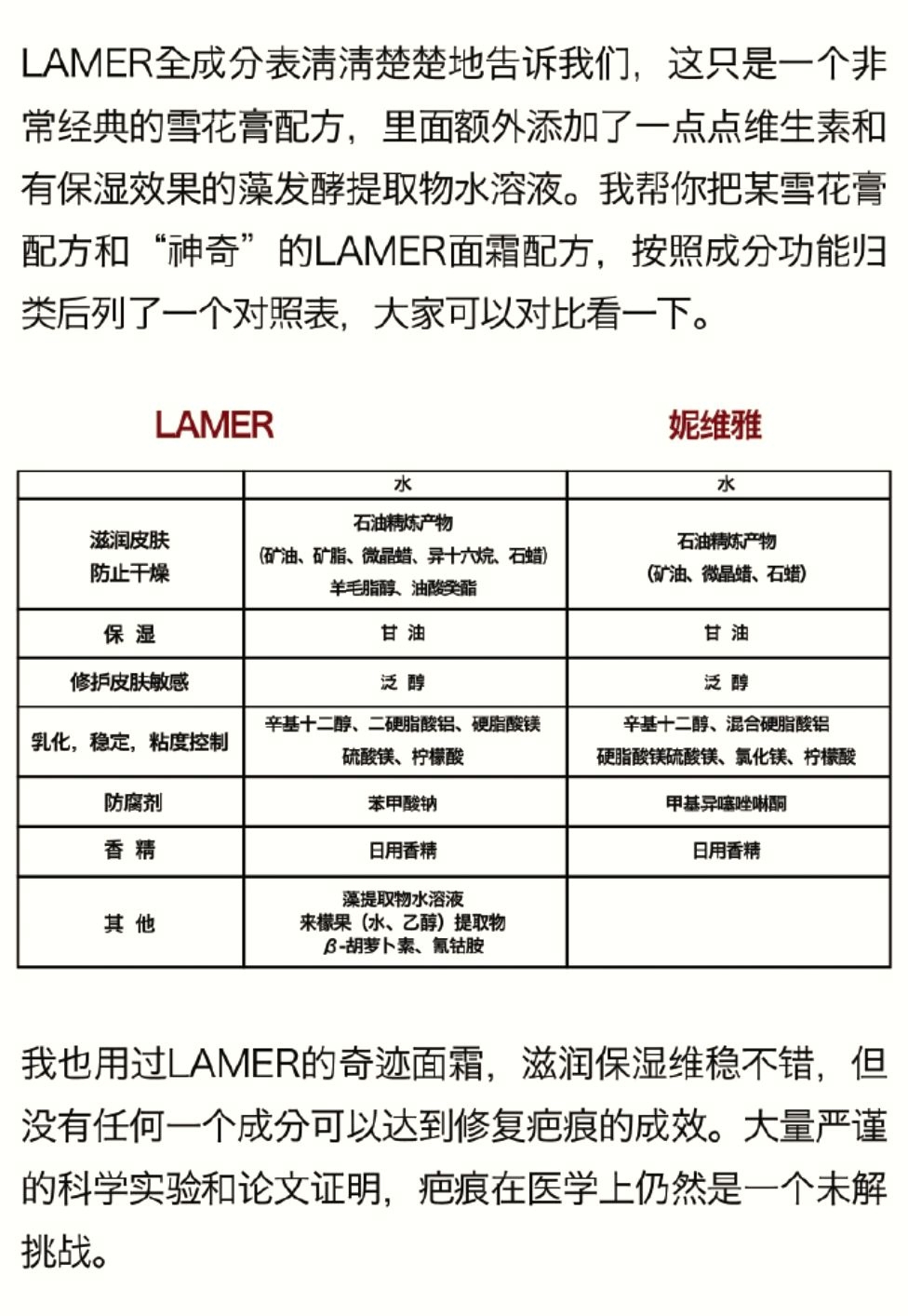 妮维雅q10面霜lamer,lamer面霜简装和精装有什么区别