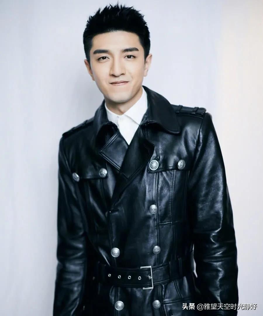 秋冬男星皮衣穿搭,男明星皮衣外套搭配