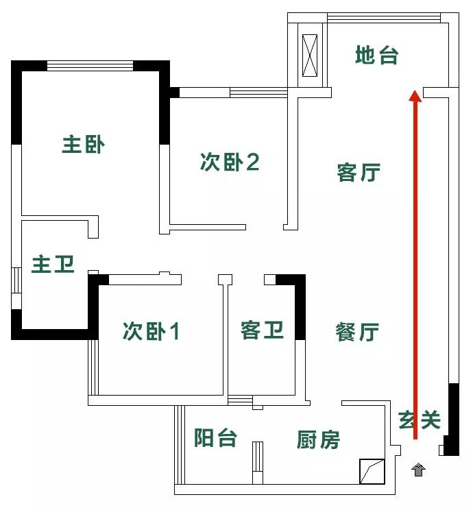 卧室正对卫生间怎么解决,卧室门正对卫生间门可以吗