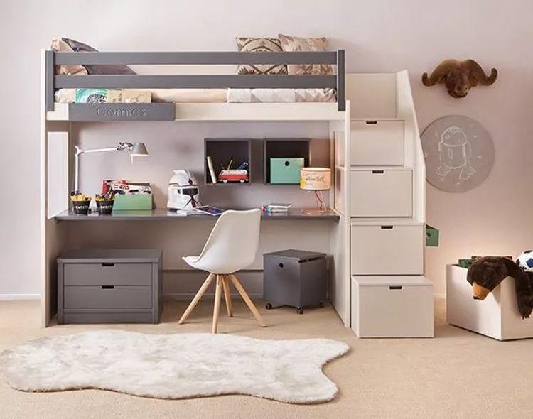 高低床儿童房安装,怎么布置房间更温馨高低床