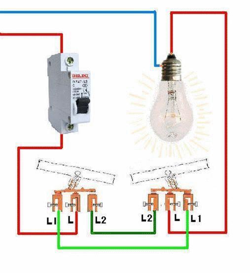 单控双控三控开关接线方法,单控双控三控四控开关接线图分享