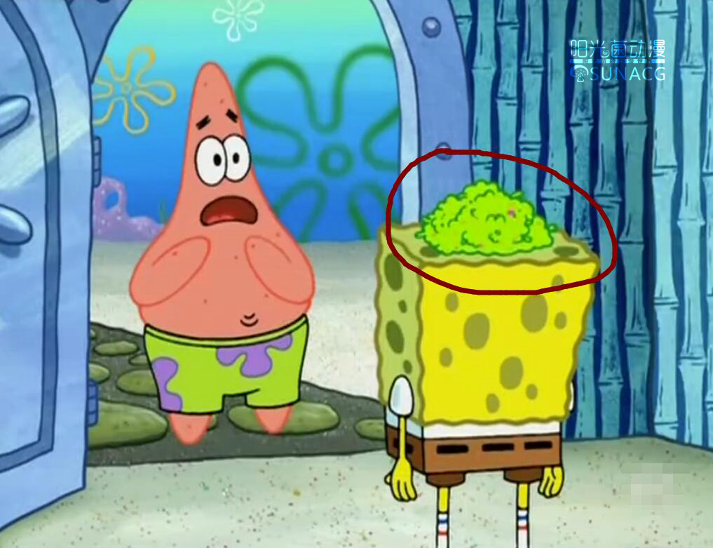 海绵宝宝生病被派大星阻止,海绵宝宝受了伤