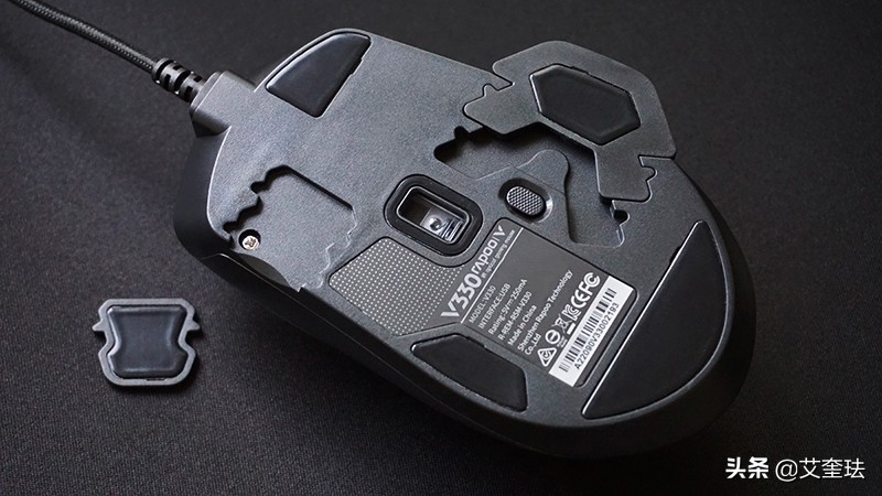 雷柏鼠标v330,12个键的鼠标