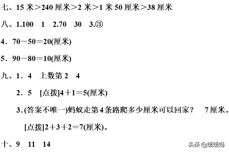 人教版数学二年级上册知识点梳理,数学人教版二年级上册知识点总结