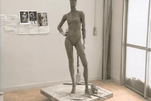 童年阴影假模特,橱窗假人模特玫瑰金