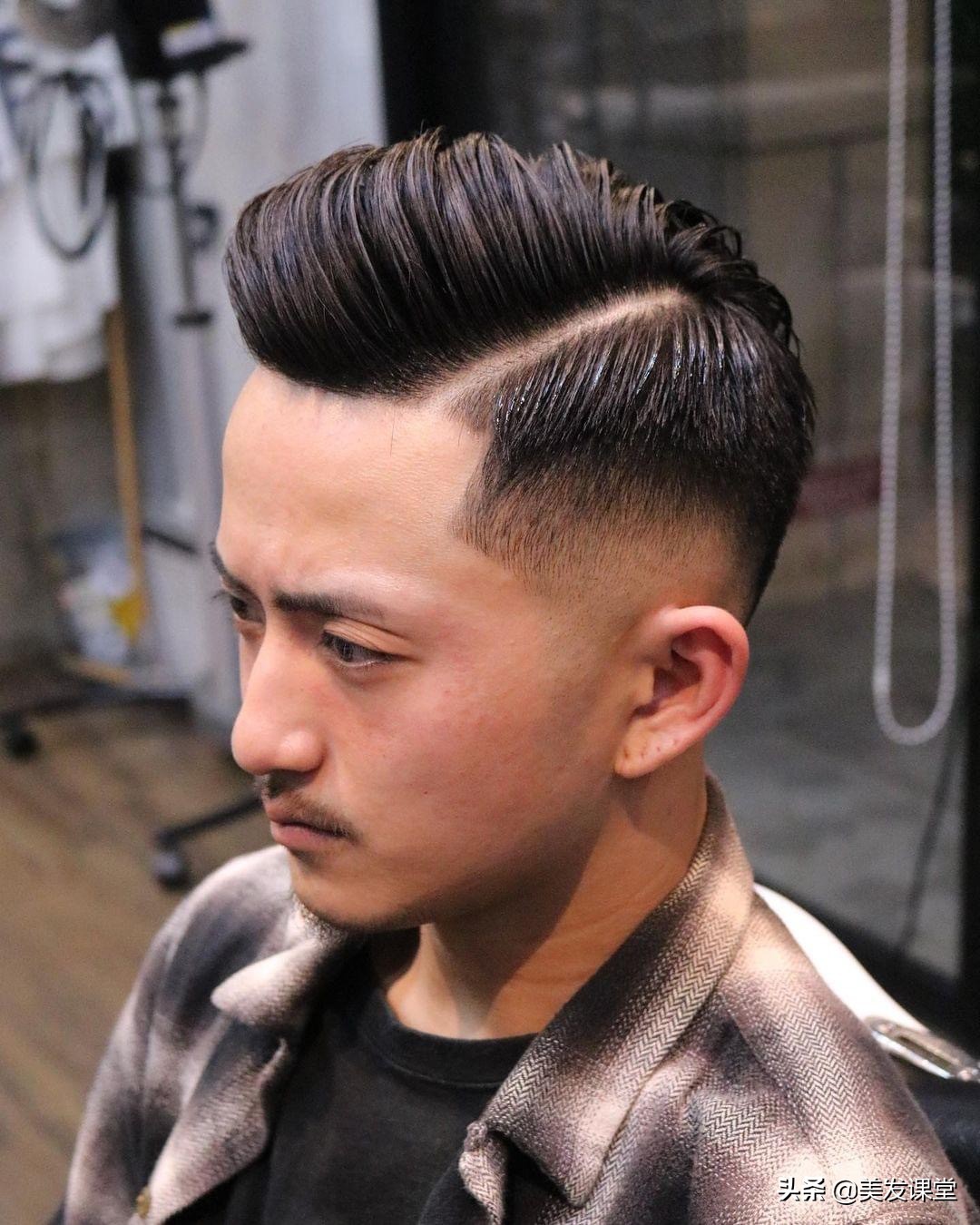 超火的男士凌乱油头造型,男生发型2020潮流短碎盖