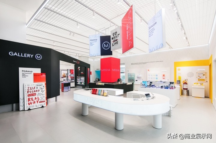 韩国首尔GalleryMMISSHA（谜尚）概念旗舰店设计