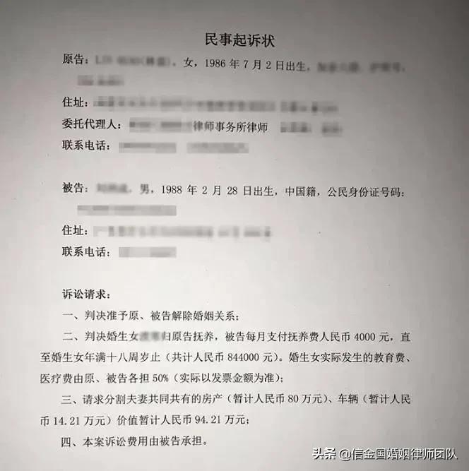 离婚起诉状怎么写呢模板图片,离婚起诉状的正确写法范例