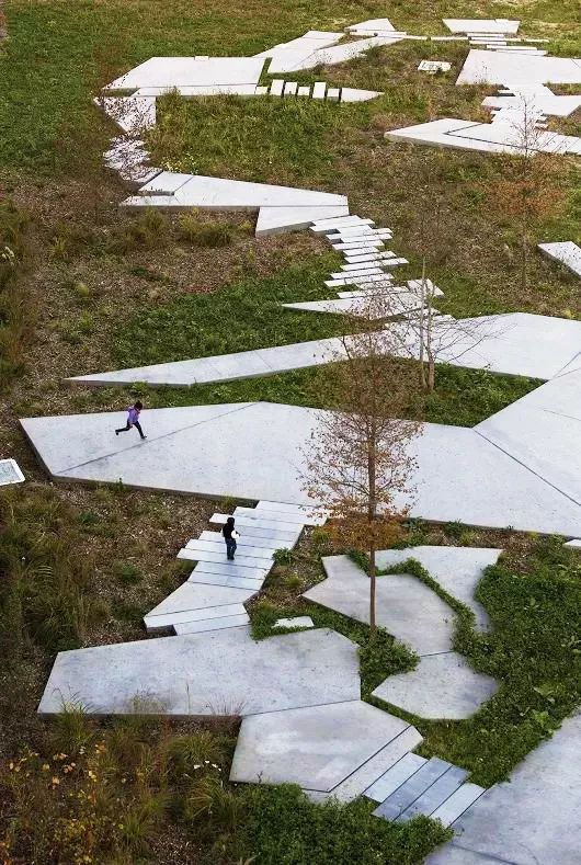 一条景观步道,一条景观路设计图片