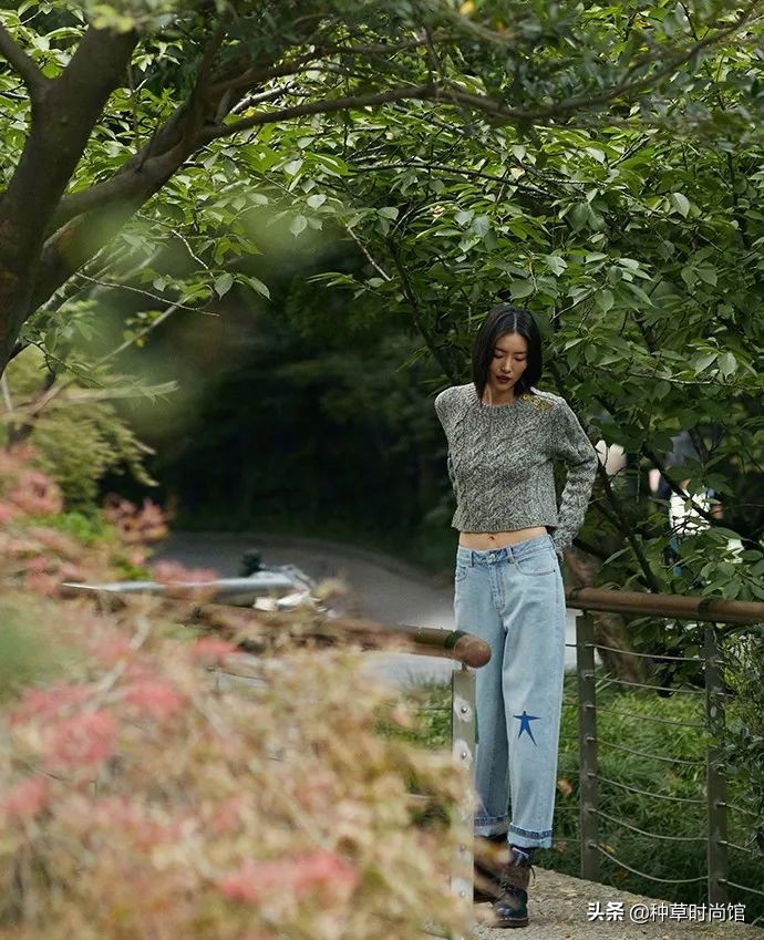 时髦针织衫穿搭,针织衫如何穿出时髦感