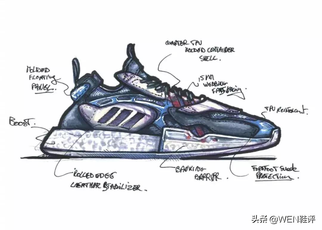 骚气的adidas,阿迪zgboost最新配色