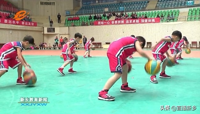 新乡市2019年中小学体彩杯篮球赛,出彩河南比赛