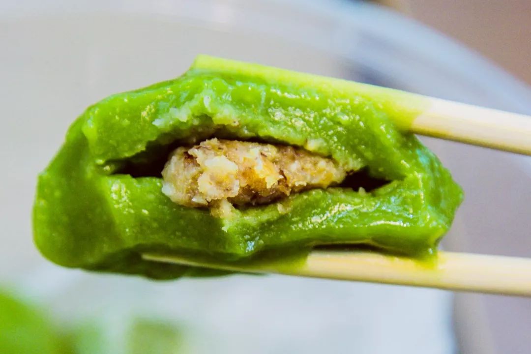 南京青团第一名,一口青团吃100口