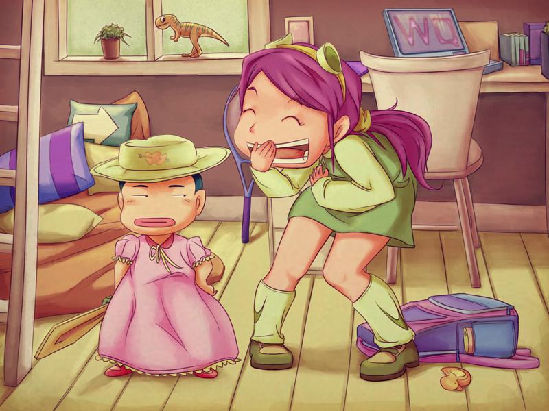 你们的弟弟现在多大了？你还是那个看见弟弟就手痒的姐姐吗？