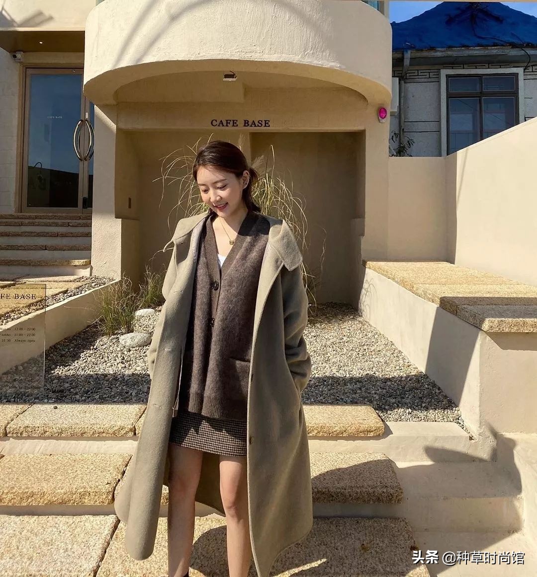 长皮衣外套女怎么穿好看,肥大的外套怎么穿好看