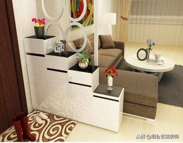 屏风隔断柜客厅2022年新款新中式,客厅餐厅隔断柜需要做吗