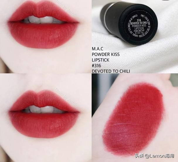 mac口红小样314和316套盒,mac魅可丝缎柔雾液体唇膏245ml