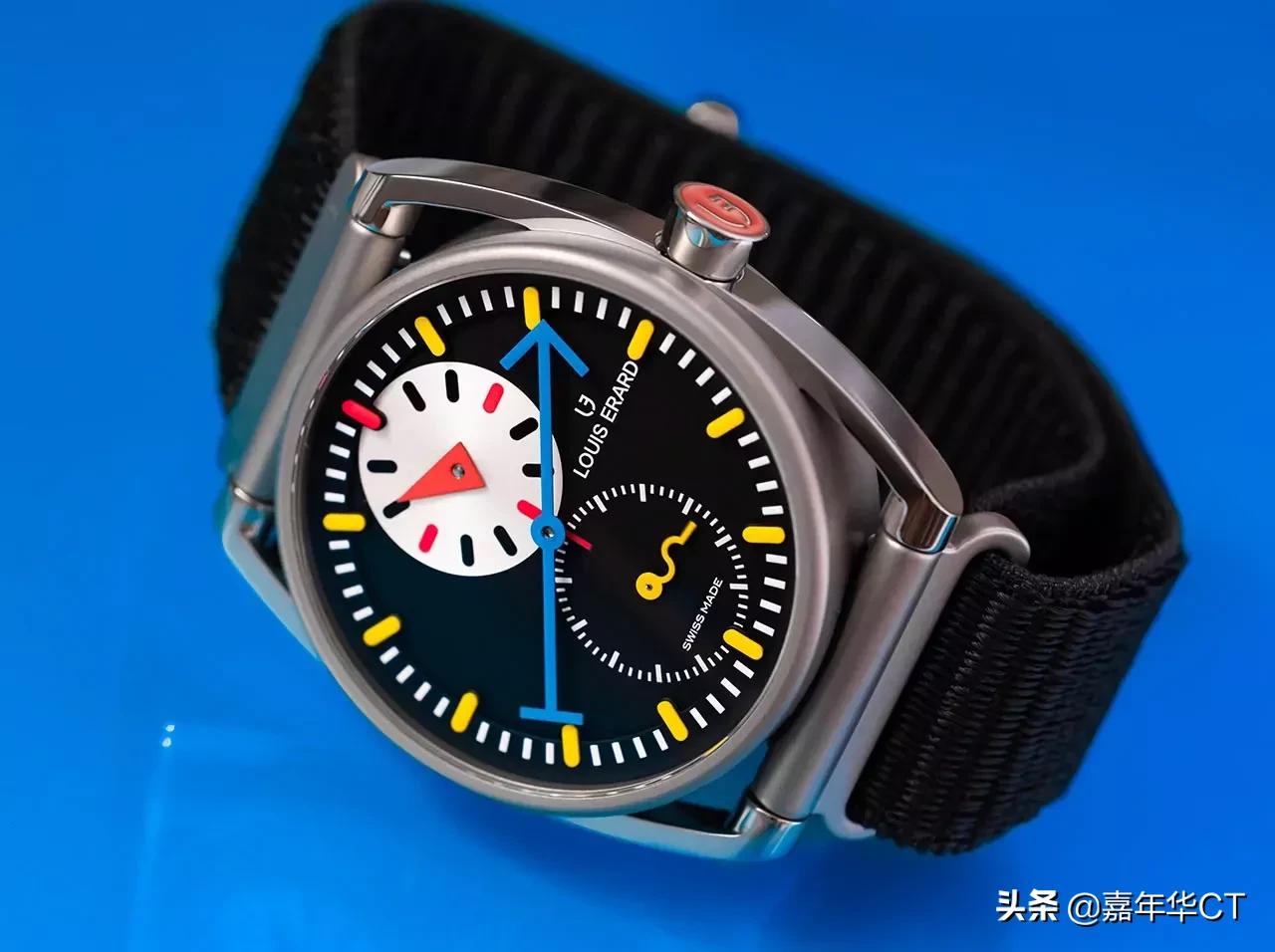 三万元的运动风格手表,德国包豪斯风格的手表