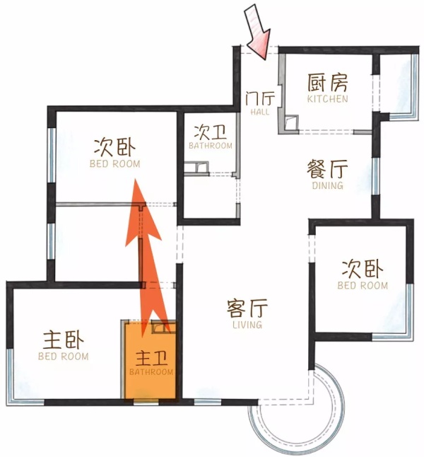 十米卫生间设计,厕所层高2米怎么设计