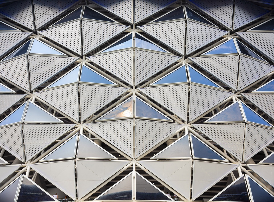 咸阳市奥林匹克体育中心,奥体中心体育馆设计理念