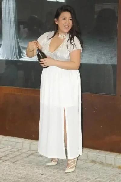 郑欣宜丝绒西装,郑欣宜瘦样子