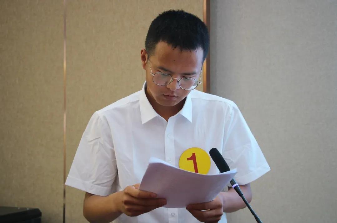 一建集团白家口片区举行2021年新员工转正定级工作总结汇报演讲