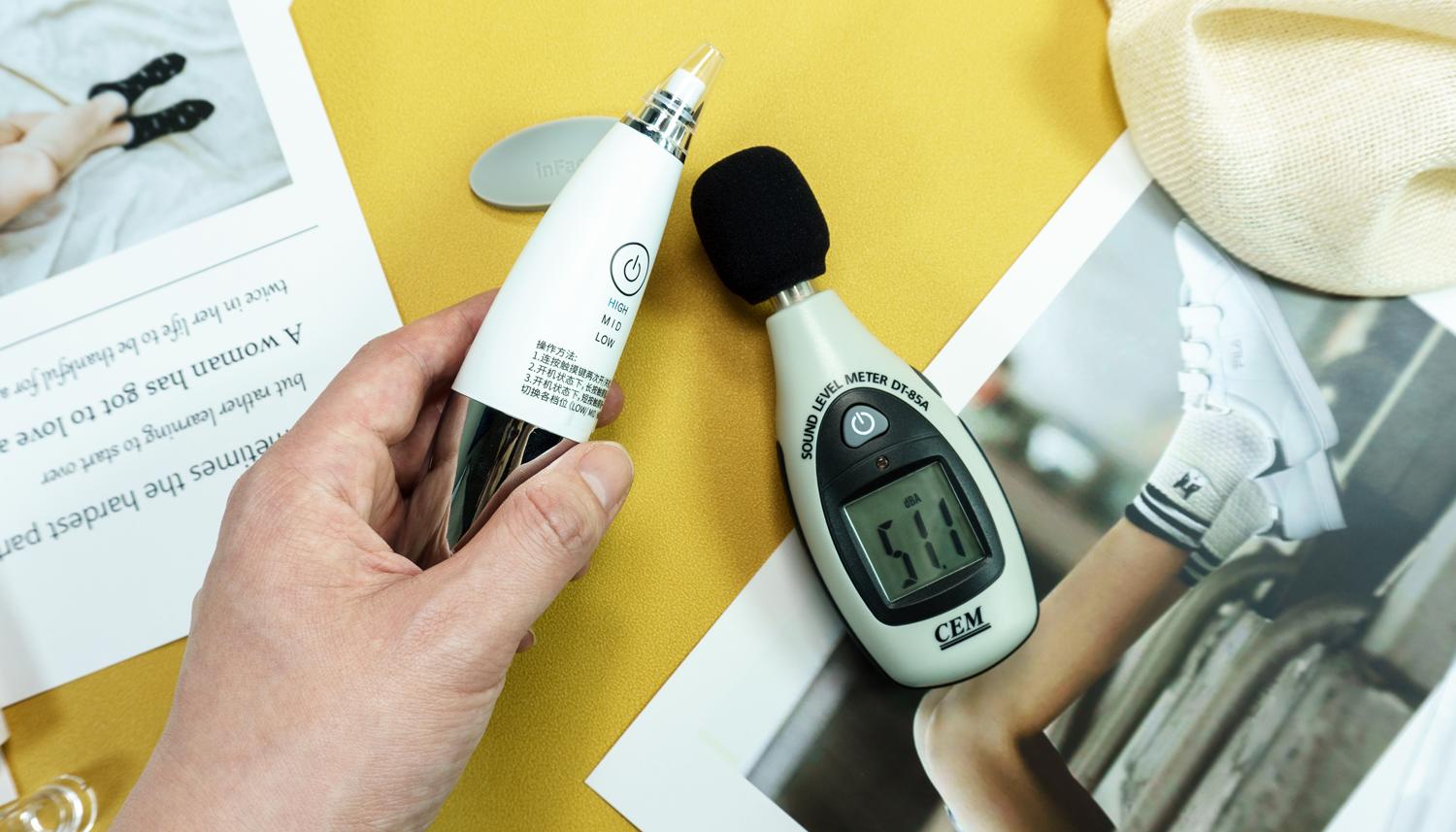 inface美容仪器小章鱼黑头吸出器,小米米粉最新款