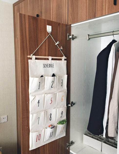 门后空间利用衣柜,较深的衣柜怎么设计